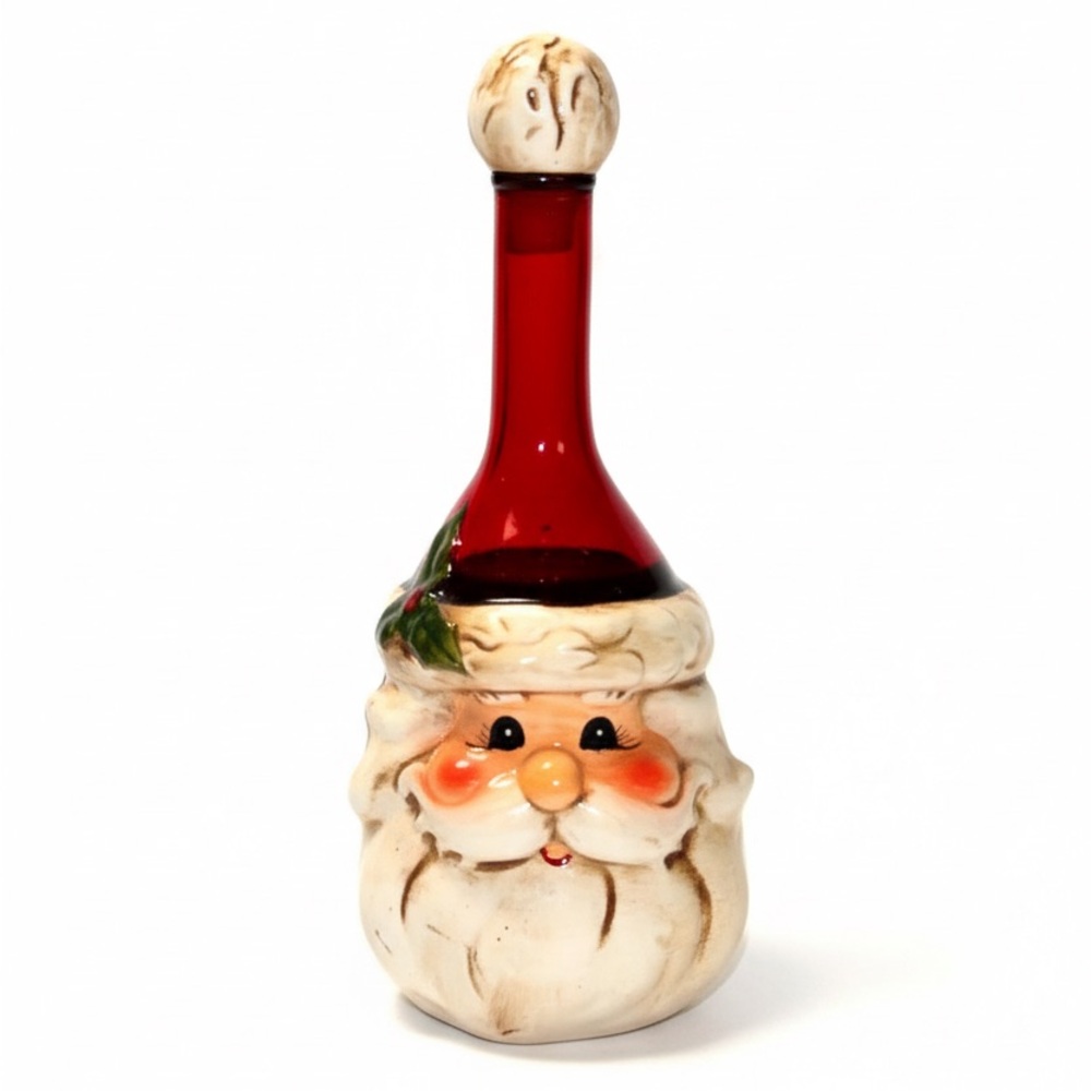 Ceramic glazed Santa Claus Bell